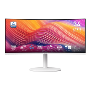 MSI Modern MD342CQPW 34" UWQHD 120Hz Curved Business Monitor